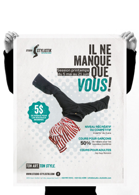 Inscription cours de danse