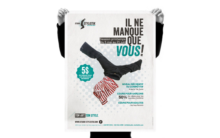 Inscription cours de danse